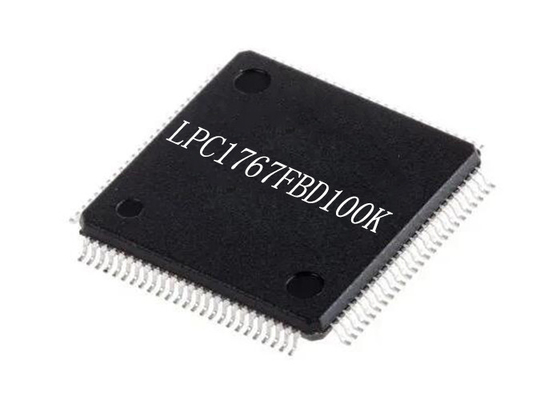 মাইক্রোকন্ট্রোলার MCU LPC1767FBD100K 32Bit মাইক্রোকন্ট্রোলার চিপস 100-LQFP 100MHz