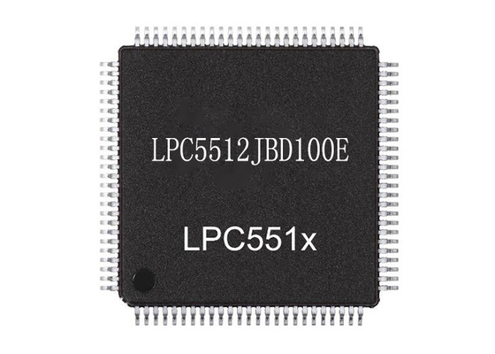 150MHz একক কোর LPC5512JBD100E এমবেডেড মাইক্রোকন্ট্রোলার 100-LQFP 64KB ফ্ল্যাশ