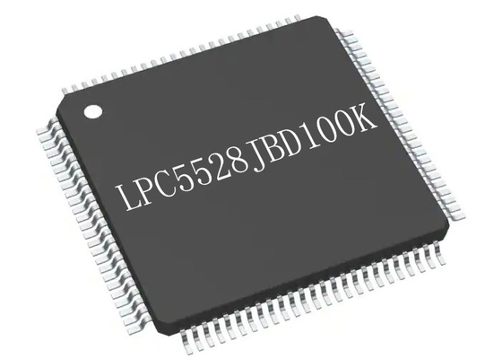 150MHz 100-LQFP LPC5528JBD100K উচ্চ দক্ষতার ARM মাইক্রোকন্ট্রোলার - MCU IC