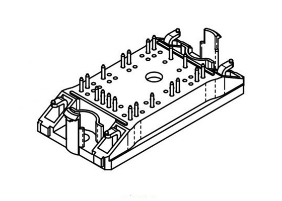 পাওয়ার মডিউল NXH80T120L2Q0S2G IGBT সিলিকন মডিউল 158W অটোমোটিভ IGBT মডিউল