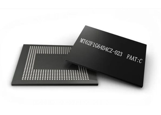 SDRAM মোবাইল LPDDR5 মেমরি চিপস MT62F1G64D4CZ-023 FAAT:C 64Gbit TFBGA প্যাকেজ