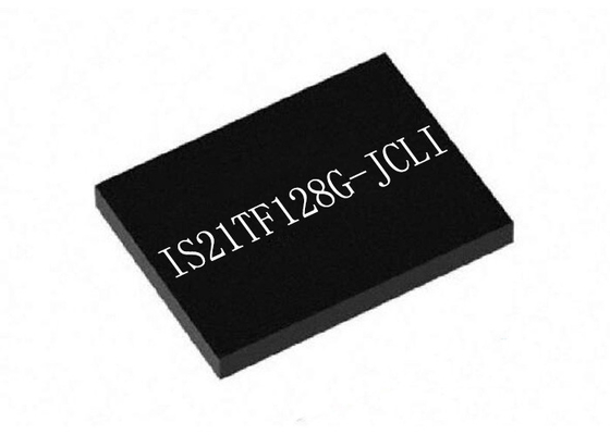 153-VFBGA IS21TF128G-JCLI ইন্টিগ্রেটেড সার্কিট চিপ 200MHz FLASH NAND মেমরি চিপস