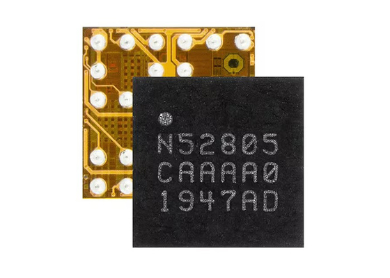 BT লো এনার্জি IC NRF52805-CAAA-R7 2.4GHz 2Mbps RF ট্রান্সসিভার IC সারফেস মাউন্ট