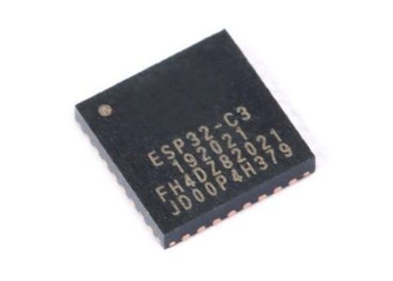 একক কোর BT IC ESP32-C3FH4 আল্ট্রা লো পাওয়ার SOC 32-VFQFN 2.4GHz