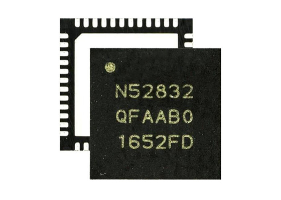 NRF52832-QFAB-G-R BT IC RF সিস্টেম অন এ চিপ 48-VFQFN BT 5.3 SoC