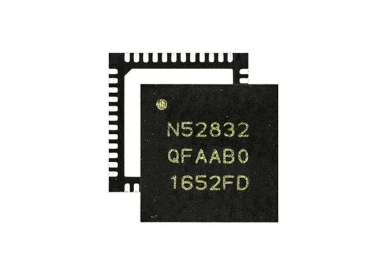 RF ট্রান্সসিভার BT IC 2.4GHz 48-VFQFN NRF52832-QFAA-G-R7 মাল্টিকোর সিস্টেম