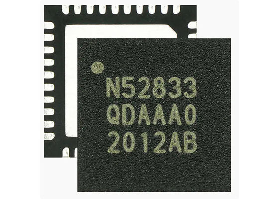 NRF52833-QDAA-B-R7 BT IC RF এবং ওয়্যারলেস ট্রান্সসিভার সারফেস মাউন্ট