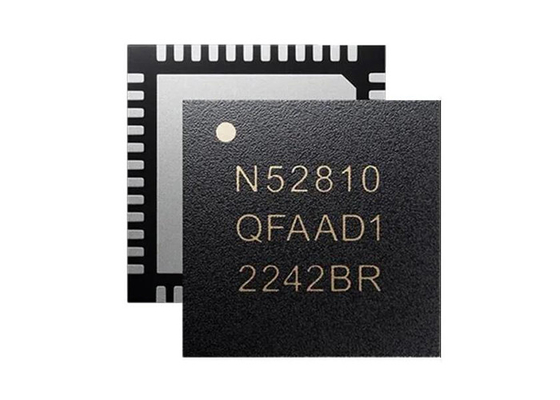 2.4 GHz ট্রান্সসিভার NRF52810-QFAA-E-R 48-VFQFN RF সিস্টেম Qn A চিপ