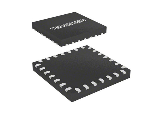 ARM মাইক্রোকন্ট্রোলার STM32G081GBU6 32-বিট একক-কোর 28-UFQFN সারফেস মাউন্ট