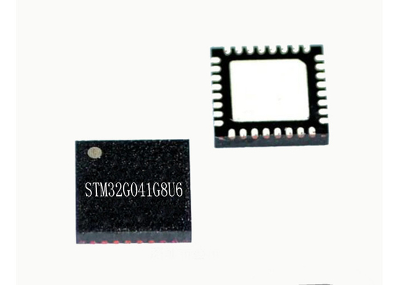 একক কোর 64MHz মাইক্রোকন্ট্রোলার MCU চিপস STM32G041G8U6 32Bit