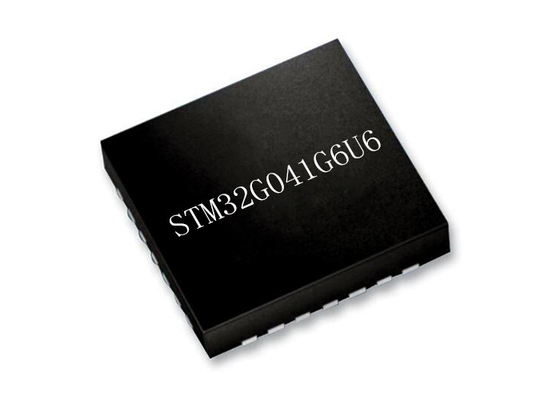 একক কোর STM32G041G6U6 মাইক্রোকন্ট্রোলার চিপস ARM Cortex-M0+ 28-UFQFN