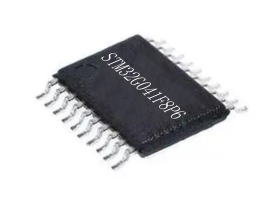 20 TSSOP মাইক্রোকন্ট্রোলার MCU STM32G041F8P6 64MHz 64KB ফ্ল্যাশ