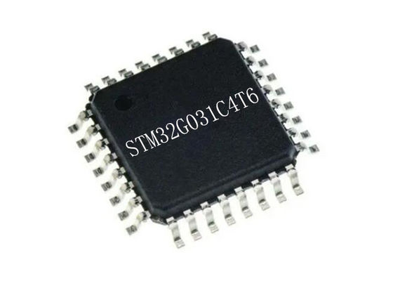 মাইক্রোকন্ট্রোলার MCU STM32G031C4T6 48-LQFP এমবেডেড মাইক্রোকন্ট্রোলার 16KB ফ্ল্যাশ