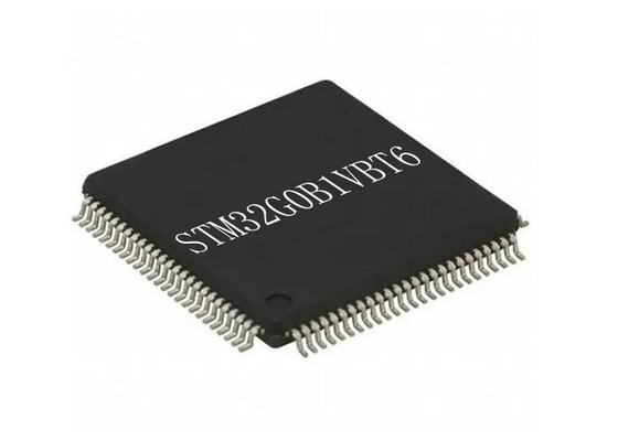 মাইক্রোকন্ট্রোলার MCU STM32G0B1VBT6 128KB ফ্ল্যাশ মাইক্রোকন্ট্রোলার চিপস 100-LQFP