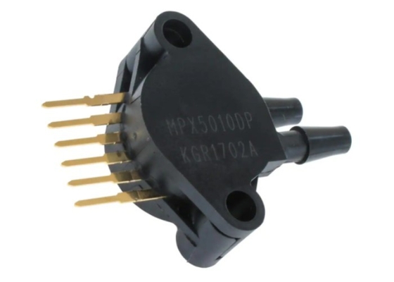 ইন্টিগ্রেটেড সিলিকন MPX5010DP প্রেসার সেন্সর 1.45PSI 10kPa ডিফারেনশিয়াল