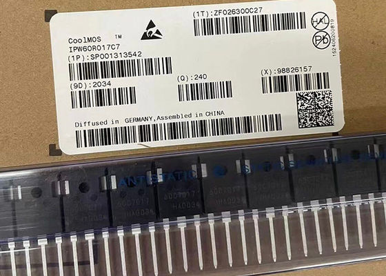 IPW60R017C7 600V এন-চ্যানেল MOSFET ট্রানজিস্টর, ১০৯A অবিচ্ছিন্ন ড্রেন কারেন্ট এবং ৪৪৬W পাওয়ার ডিসিপেশন সহ TO-247-3