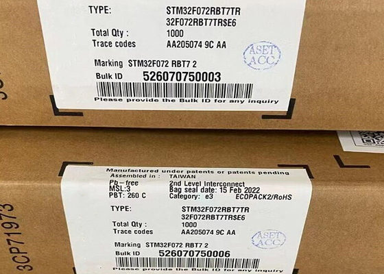 STM32F072R8T7 32-বিট সিঙ্গল-কোর 48MHz 64KB এমবেডেড মাইক্রোকন্ট্রোলার আইসি