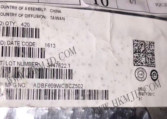 মাইক্রোকন্ট্রোলার MCU ADBF609WCBCZ502 হাই পারফরম্যান্স ব্ল্যাকফিন ডুয়াল কোর এমবেডেড প্রসেসর
