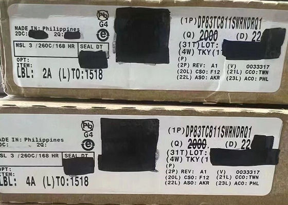 DP83TC811SWRNDRQ1 লো-পাওয়ার অটোমোটিভ ইথারনেট PHY ট্রান্সিভার 36-VQFN