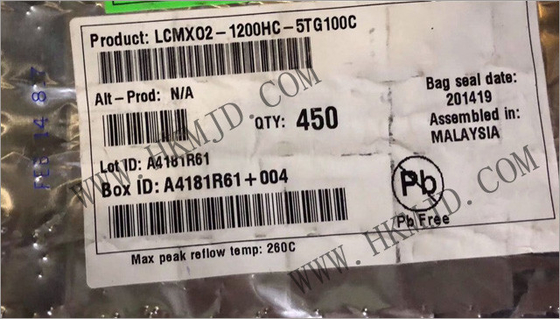 ক্ষেত্র প্রোগ্রামযোগ্য গেট অ্যারে LCMXO2-1200HC-5TG100C 79 I/O MachXO2 ক্ষেত্র প্রোগ্রামযোগ্য গেট অ্যারে IC 100-LQFP