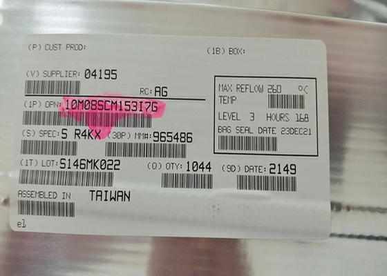ফিল্ড প্রোগ্রামযোগ্য গেট অ্যারে 10M08SCM153I7G MBGA-153 নন-ভোলাইটেবল FPGA আইসি 450MHz প্রোগ্রামযোগ্য লজিক আইসি