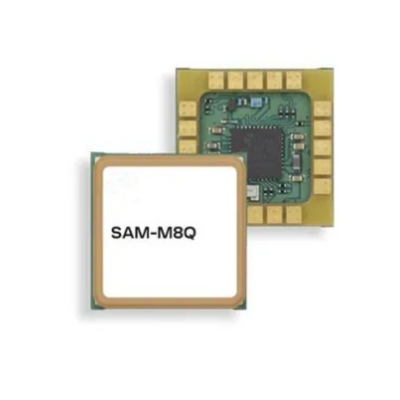 ওয়্যারলেস যোগাযোগ মডিউল SAM-M8Q-0 GNSS অ্যান্টেনা মডিউল 400kbps 20-SMD মডিউল