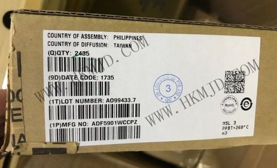 ইন্টিগ্রেটেড সার্কিট চিপ ADF5901WCCPZ 2-চ্যানেল পিএ আউটপুট আরএফ ট্রান্সমিটার