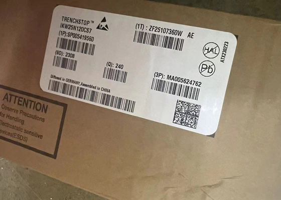 ইন্টিগ্রেটেড সার্কিট চিপ IKW25N120CS7 1200V 55A একক IGBT ট্রানজিস্টর TO-247-3
