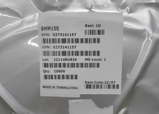 সেন্সর আইসি BMM150 20mA থ্রি-অক্সিস জিওম্যাগনেটিক ফিল্ড সেন্সর 12-WLCSP প্যাকেজ