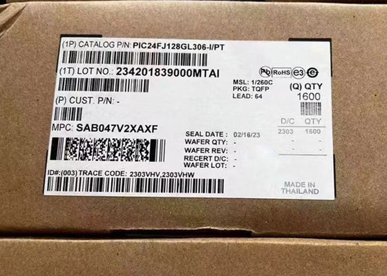 মাইক্রোকন্ট্রোলার এমসিইউ PIC24FJ128GL306-I/PT 16-বিট এক্সট্রিম লো-পাওয়ার মাইক্রোকন্ট্রোলার