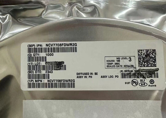 ইন্টিগ্রেটেড সার্কিট চিপ NCV7708FDWR2G 500mA ডাবল হেক্স হাফ ব্রিজ ড্রাইভার 28-SOIC