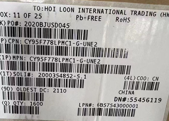 মাইক্রোকন্ট্রোলার MCU CY95F778LPMC1-G-UNE2 8FX 8-বিট একক চিপ মাইক্রোকন্ট্রোলার LQFP-64