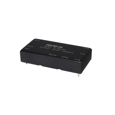 ইন্টিগ্রেটেড সার্কিট চিপ PQC60-24-S24 একক নিয়ন্ত্রিত আউটপুট ডিসি ডিসি রূপান্তরকারী