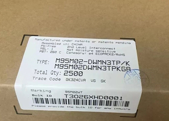 মেমরি আইসি চিপ M95M02-DWMN3TP/K 2Mbit Serial SPI Bus Automotive EEPROM মেমরি