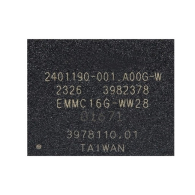 মেমরি আইসি চিপ EMMC08G-MV28-01J10 2.7V থেকে 3.6V 64Gbit NAND ফ্ল্যাশ মেমরি FBGA-153