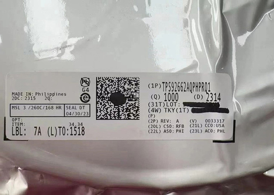 TPS92662AQPHPRQ1 উচ্চ উজ্জ্বলতা LED ম্যাট্রিক্স ম্যানেজার ইএমআই প্রশমন কৌশল সহ