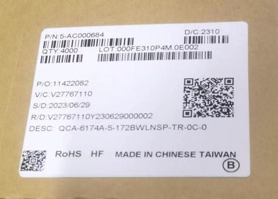 ওয়াইফাই 6 চিপ QCA-6174A-5-172BWLNSP-TR-0C-0 উচ্চ কার্যকারিতা 4 ডুয়াল-ব্যান্ড 802.11ac ওয়াই-ফাই চিপ