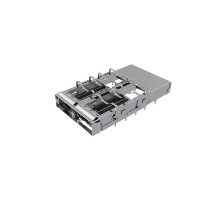 সংযোগকারী UE36C2620005011 সিঙ্গল পোর্ট QSFP DD সংযোগকারী ইথারনেটের জন্য