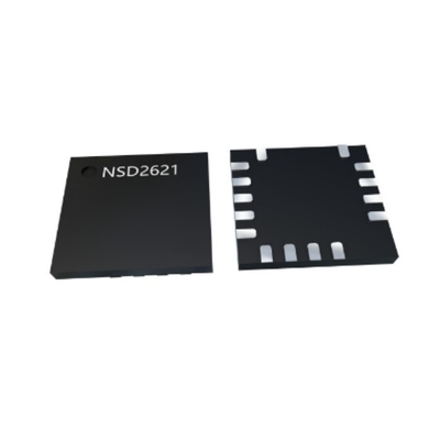 GaN IC NSD2621C-DQAGR LGA প্যাকেজ 5V উচ্চ ভোল্টেজ GaN অর্ধ-ব্রিজ ড্রাইভার IC