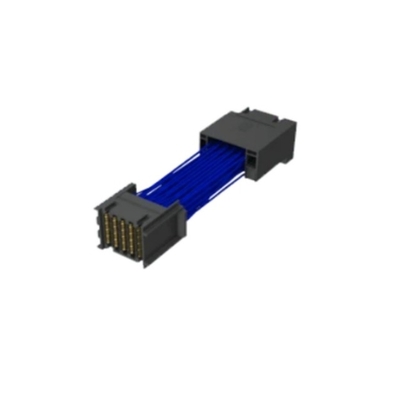 EBCF-1-4-06-V-1-12-V-1 সংযোগকারী 2.00 মিমি হাই-স্পিড ব্যাকপ্লেন ক্যাবল সকেট