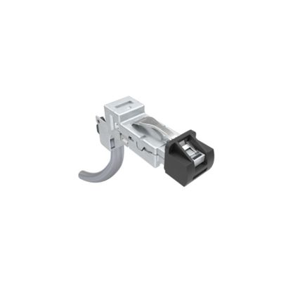 DRPC11A007040 সংযোগকারী 90 ডিগ্রি ইন্ডাস্ট্রিয়াল RJ45 প্লাগ টু পিগটেল 60V ইথারনেট সংযোগকারী