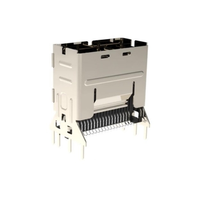 G40MV36U12AEU সংযোগকারী 500mA মিনি-এসএএস উচ্চ গতির I/O সংযোগকারী