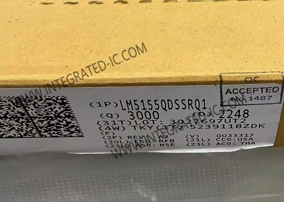 ইন্টিগ্রেটেড সার্কিট চিপ LM5155QDSSRQ1 নন-সিঙ্ক্রোনাস বুস্ট কন্ট্রোলার 2.2MHz
