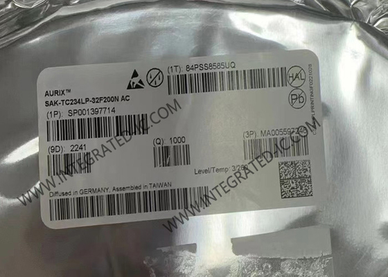 SAK-TC234LP-32F200N এসি মাইক্রোকন্ট্রোলার MCU 200MHz AURIXTM মাইক্রোকন্ট্রোলার 32-বিট MCU