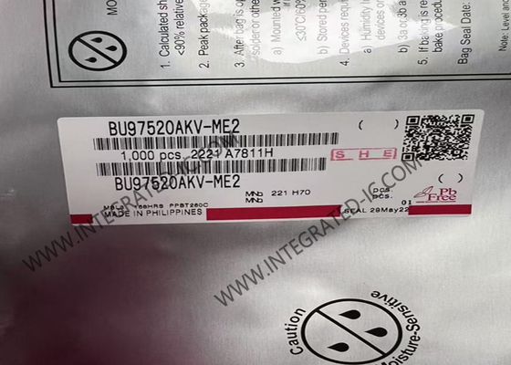 BU97520AKV-ME2 ইন্টিগ্রেটেড সার্কিট চিপ অটোমোটিভ লো-ডুয়ি এলসিডি সেগমেন্ট ড্রাইভার VQFP-80