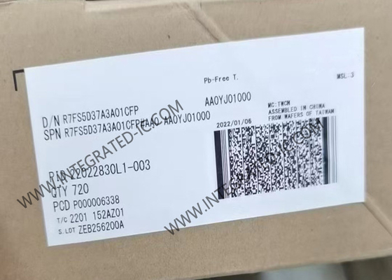 মাইক্রোকন্ট্রোলার এমসিইউ R7FS5D37A3A01CFP 32 বিট একক কোর 120MHz 512KB ফ্ল্যাশ এমসিইউ