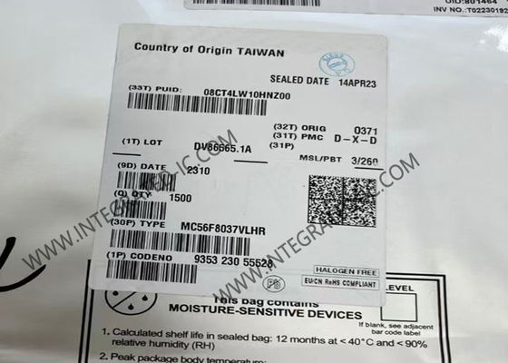 MC56F8037VLHR মাইক্রোকন্ট্রোলার MCU 16-বিট ডিজিটাল সিগন্যাল নিয়ামক QFP-64 প্যাকেজ