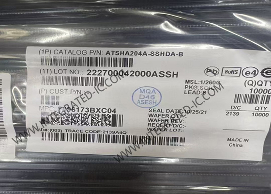 ATSHA204A-SSHDA-B ইন্টিগ্রেটেড সার্কিট চিপ উচ্চ নিরাপত্তা হার্ডওয়্যার প্রমাণীকরণ আইসি