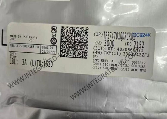 TPS74701QDRCRQ1 ইন্টিগ্রেটেড সার্কিট চিপ অটোমোটিভ 500mA নিয়মিত অতি-নিম্ন-ড্রপআউট ভোল্টেজ নিয়ন্ত্রক