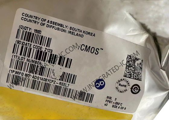 ADG1408YCPZ ইন্টিগ্রেটেড সার্কিট চিপ 4Ω 8 - চ্যানেল আইসিএমওএস মাল্টিপ্লেক্সার LFCSP-16